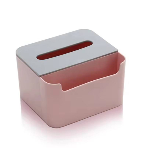 Desktop plastic paper towel storage box