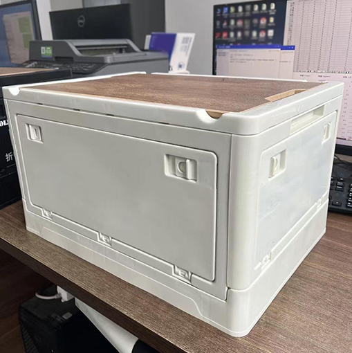 Extra large five-door camping box (box&wooden board can be customized with logo)55L