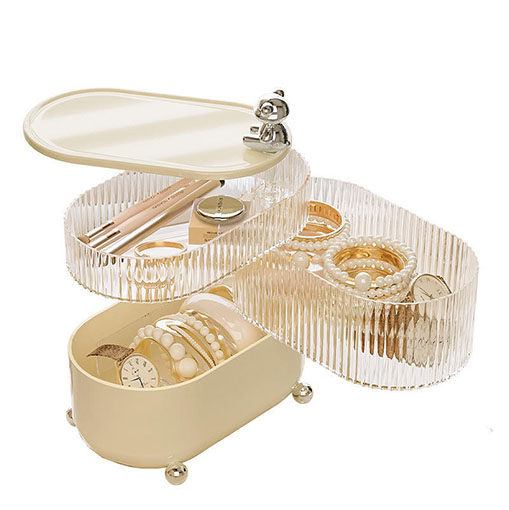 Desktop 360-degree rotating organizer(Bear and Ball Models)