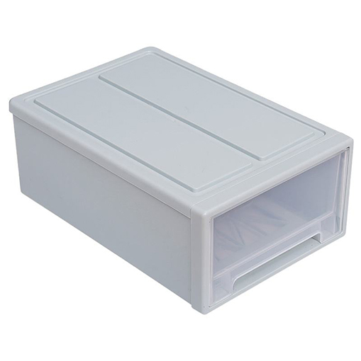 Drawer-style plastic storage box (13L & 20L)