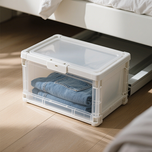 Foldable 1-layer storage organizer (no foam)