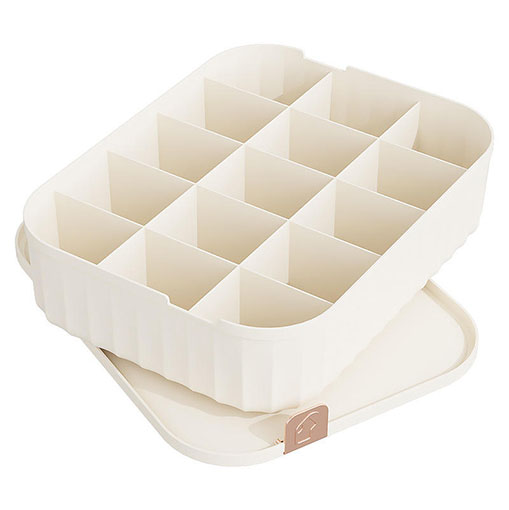 Multifunctional plastic hanging underwear organizer(10 compartments/15 compartments)