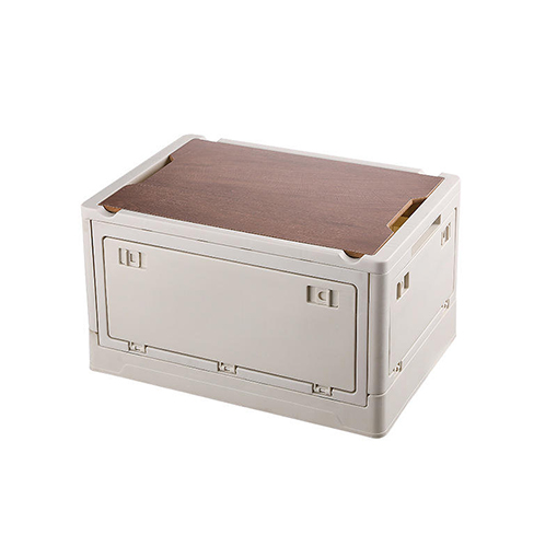 Medium five-door camping box (box&wooden board can be customized with logo)23L