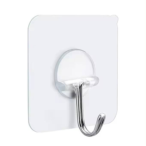 Transparent and non-marking square hooks
