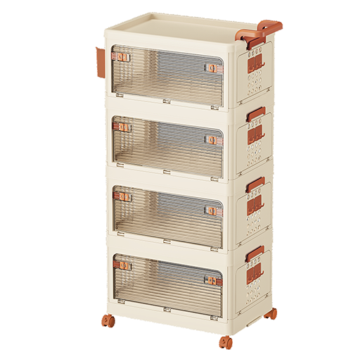 Perforated Board Children's Extra Large Folding Storage Cabinet (2 to 4 floors)