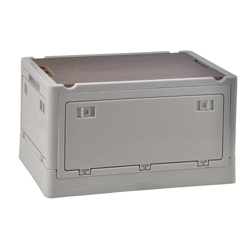 Large five-door camping box (box&wooden board can be customized with logo)30L