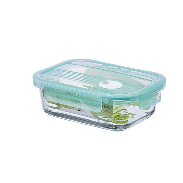 1.04L Rectangular Flat Glass Crisper Box(HYSYA13-137)