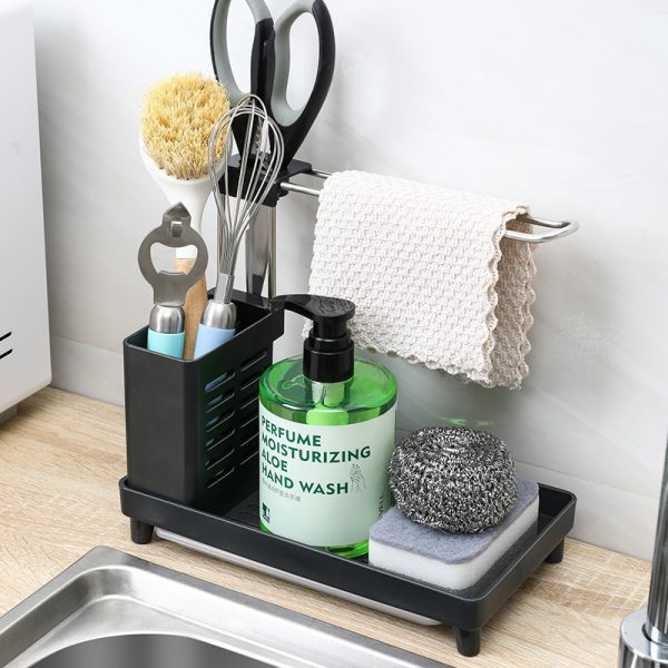 Kitchen Cleaning Supplies Rack（HYSYA4-TH3850）