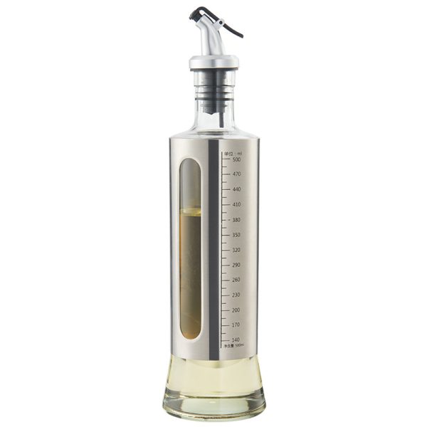 500mL Single Set Japanese Glass Seasoning Bottle (Color Box)