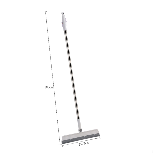 Polish the scraper broom.