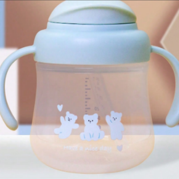 PP Extra Wide Mouth Straw Cup（300ml）