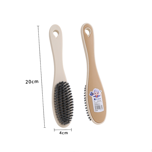 Clean intention two-color shoe brush