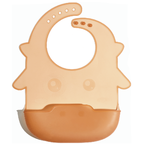 Cartoon silicone bib(HYMYD1-X4034)