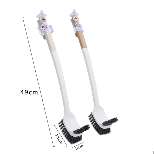 Square double-sided brush