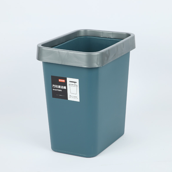 Square trash can