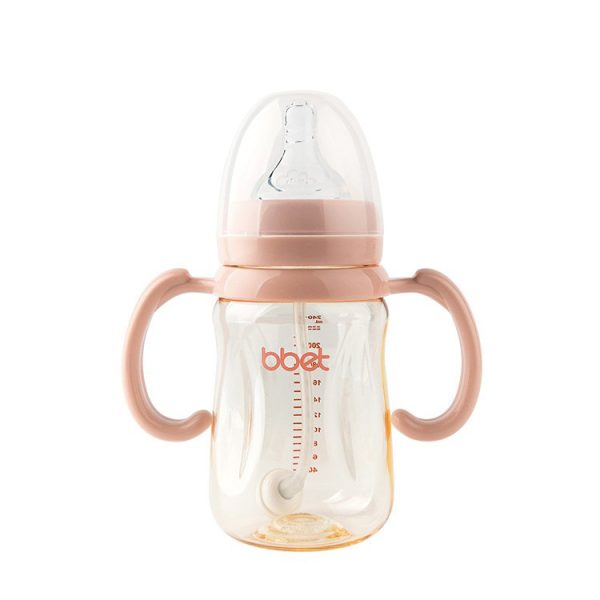 PPSU Automatic Small Arc Baby Bottle with Handle