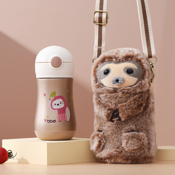 Mr. Sloth Series Stainless Steel Insulated Water Bottle