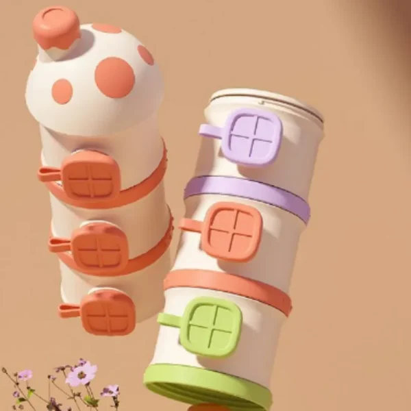 Mushroom House Milk Powder Box