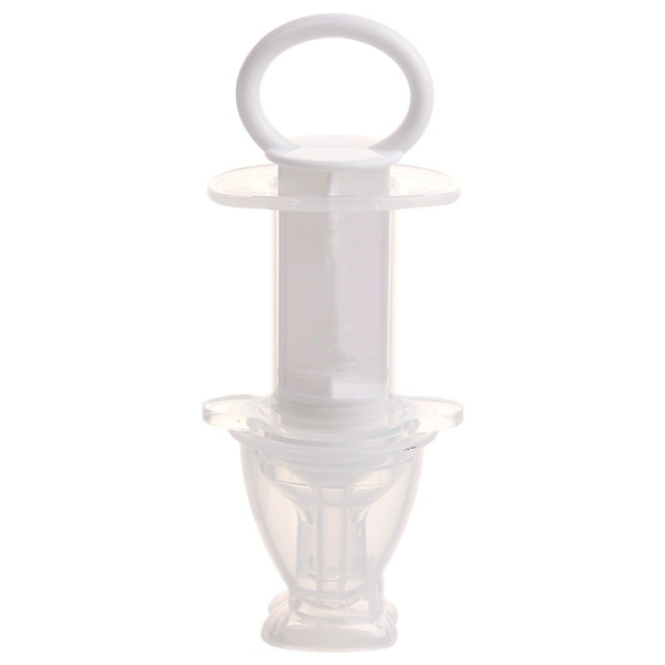 Pacifier-style medicine dispenser