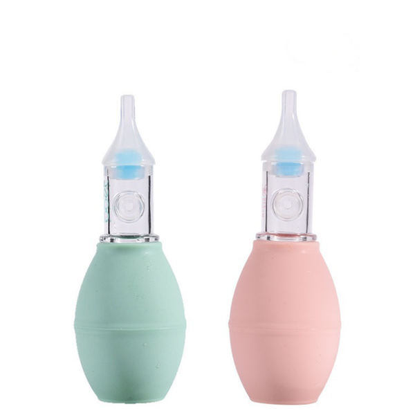 Nasal aspirator and tweezer set