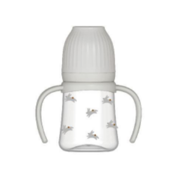 PP Medium Neck Baby Bottle with Handle