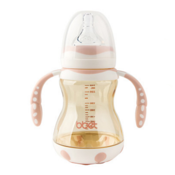 PPSU Mid-Mouth Automatic Baby Bottle with Handle