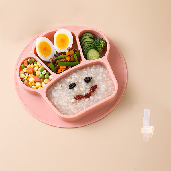 Silicone dining plate
