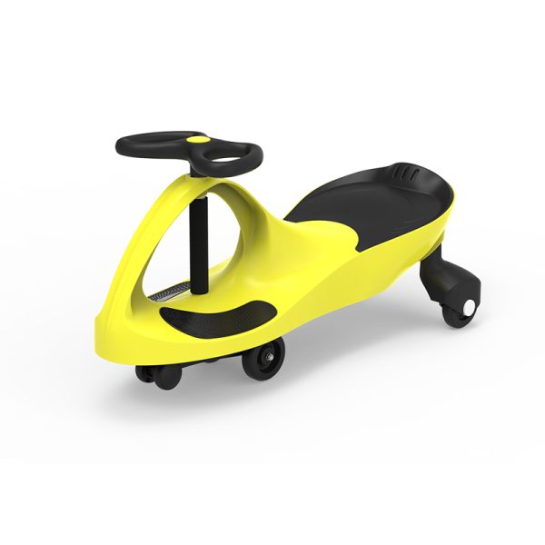PLAS model car (with flashing wheels) - no installation required HYMYD11-LB3001-YL