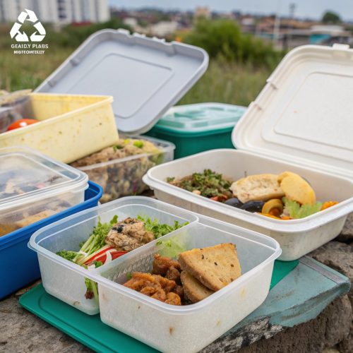 Explore the environmental effects of plastic lunch boxes, including materials, carbon footprint, recycling issues, and sustainable solutions.