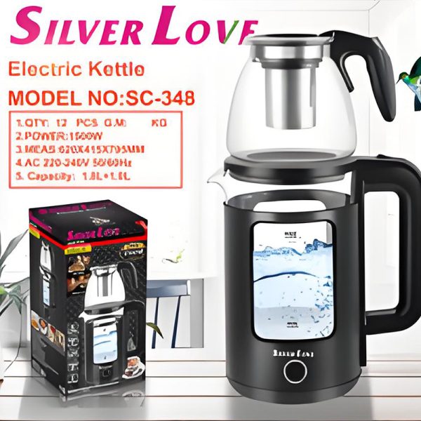 2 in 1  Tea Kettle Glass  HYJDB11-SC348
