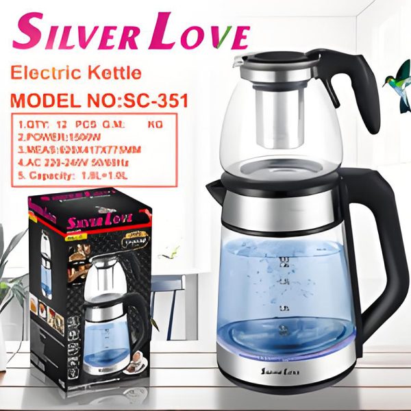 2 in 1  Tea Kettle Glass  HYJDB11-SC351