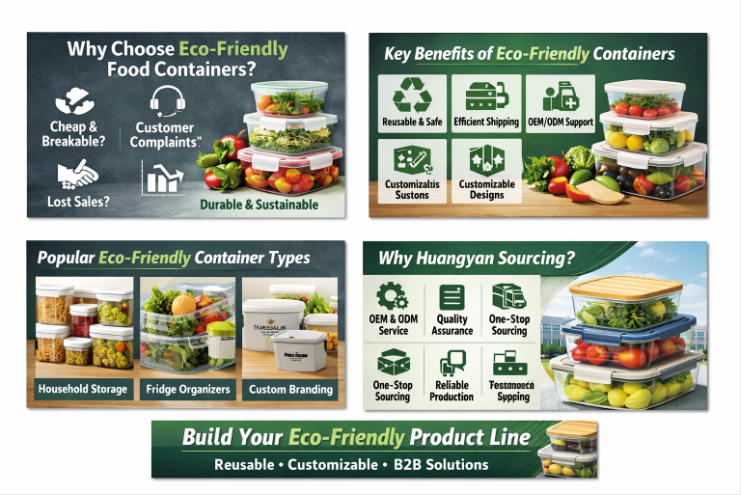 Eco-Friendly Food Container Supplier for B2B Buyers